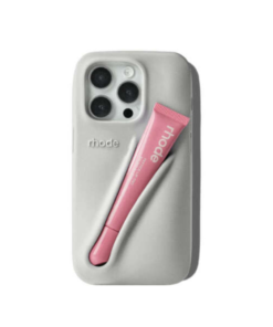 Rhode Summer Premium Silikon Lip Case Telefon Kılıfı - Gri