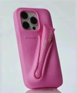 Rhode Summer Premium Silikon Lip Case Telefon Kılıfı - Pembe