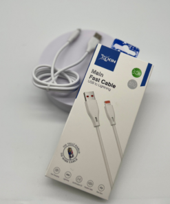 XKIN Main Fast Cable USB-A to Lightning – 18W / 3.0A Hızlı Şarj & Data Kablosu
