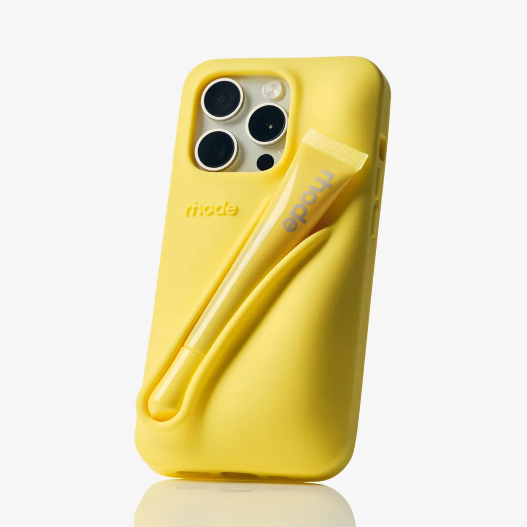 iPhone 16 Pro Max Rhode “ Cam Hediye “ Rujlu Summer Premium Silikon Lip Case Telefon Kılıfı + Ruj - Görsel 7